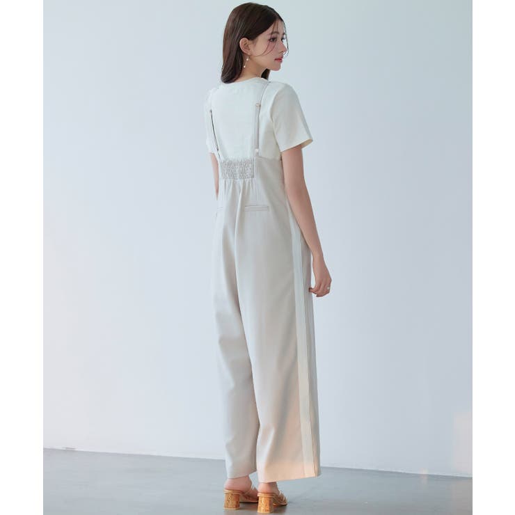 サイド配色ワイドサロペット | SAISON DE PAPILLON  | 詳細画像17 