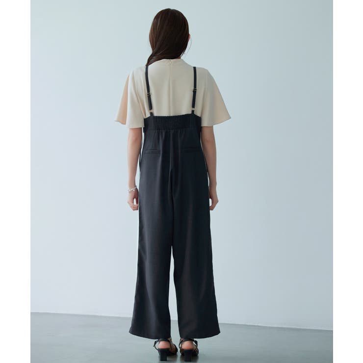 サイド配色ワイドサロペット | SAISON DE PAPILLON  | 詳細画像7 