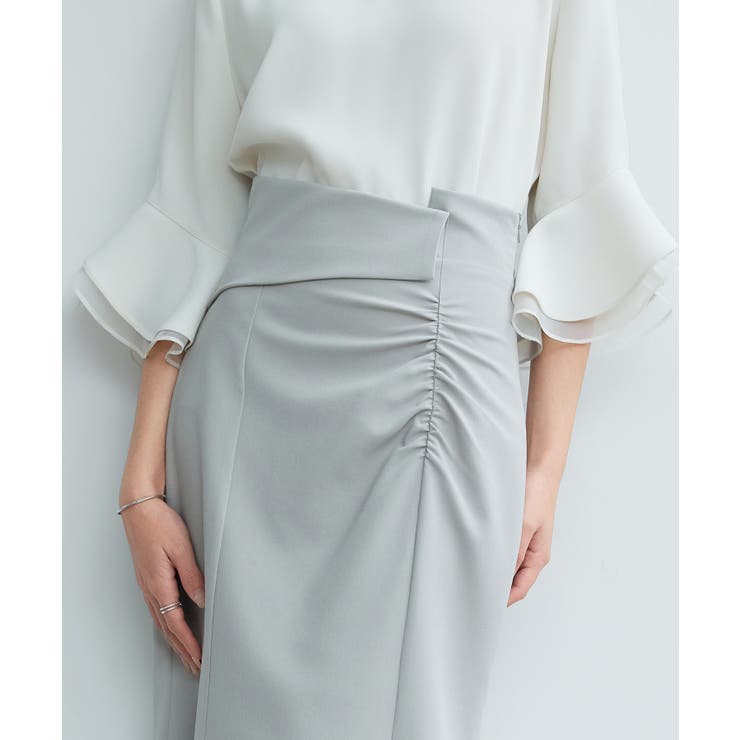 サイドギャザーハイウエストスカート | SAISON DE PAPILLON  | 詳細画像18 