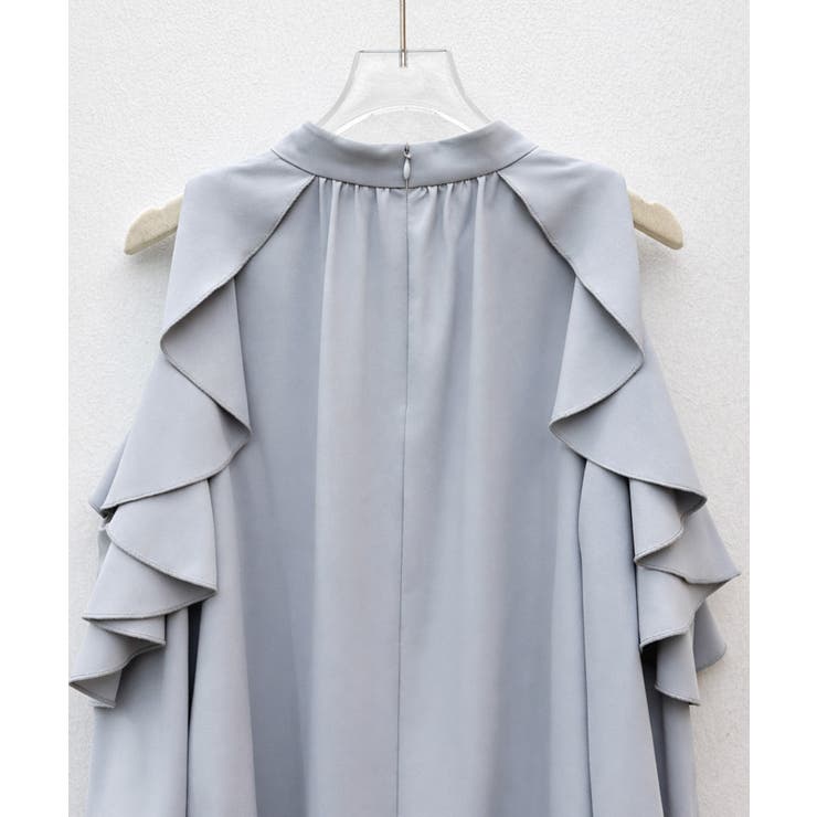 オープンショルダーフリルブラウス | SAISON DE PAPILLON  | 詳細画像33 