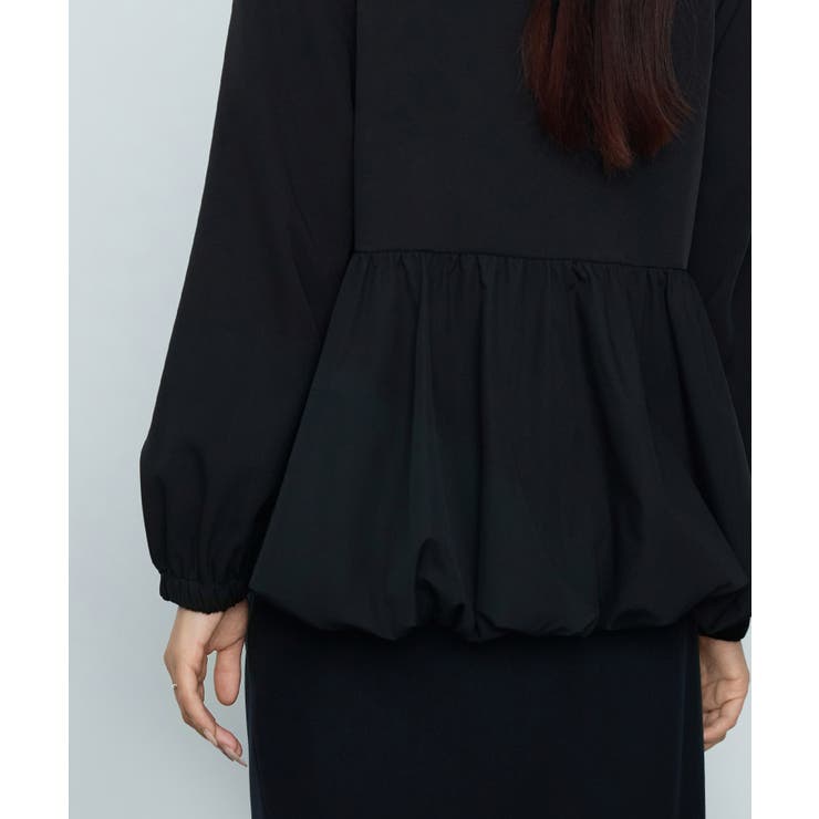 裾バルーン切り替えブルゾン | SAISON DE PAPILLON  | 詳細画像22 