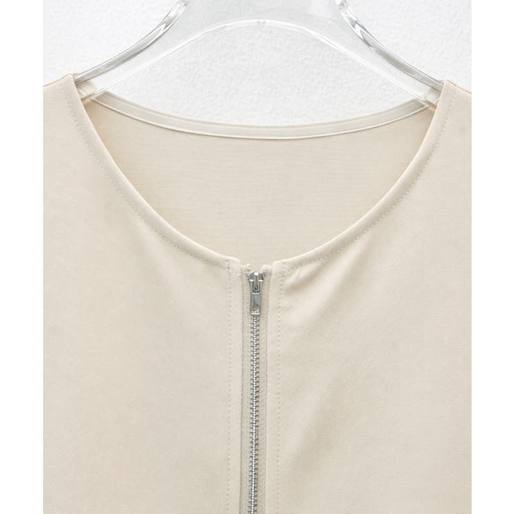 裾バルーン切り替えブルゾン | SAISON DE PAPILLON  | 詳細画像25 