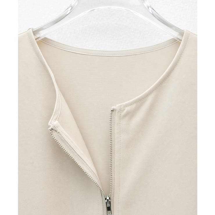 裾バルーン切り替えブルゾン | SAISON DE PAPILLON  | 詳細画像26 