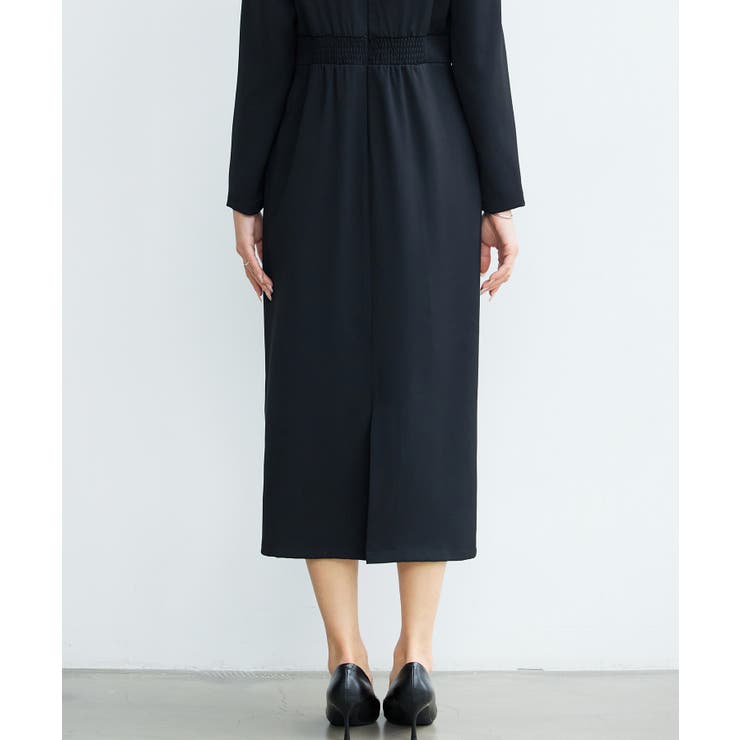 カシュクール風Iラインワンピース | SAISON DE PAPILLON  | 詳細画像25 