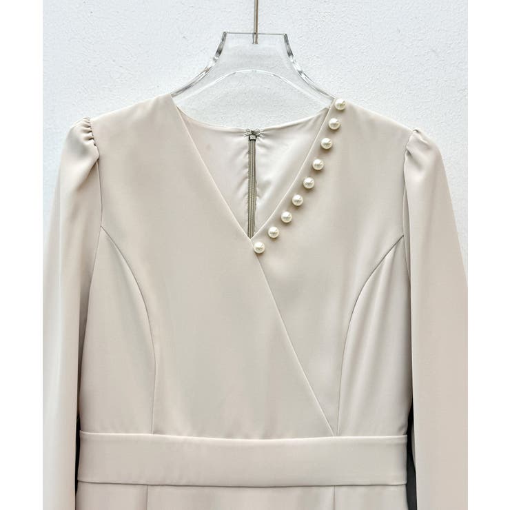 カシュクール風Iラインワンピース | SAISON DE PAPILLON  | 詳細画像28 