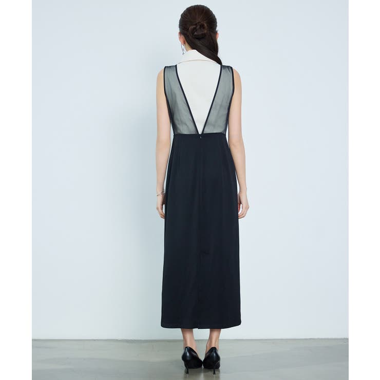 キーネックロング丈ジャンパースカート | SAISON DE PAPILLON  | 詳細画像11 