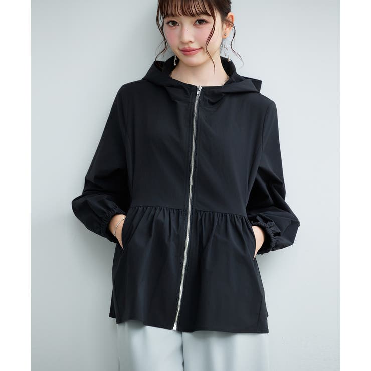 フレアシルエット撥水ブルゾン | SAISON DE PAPILLON  | 詳細画像26 