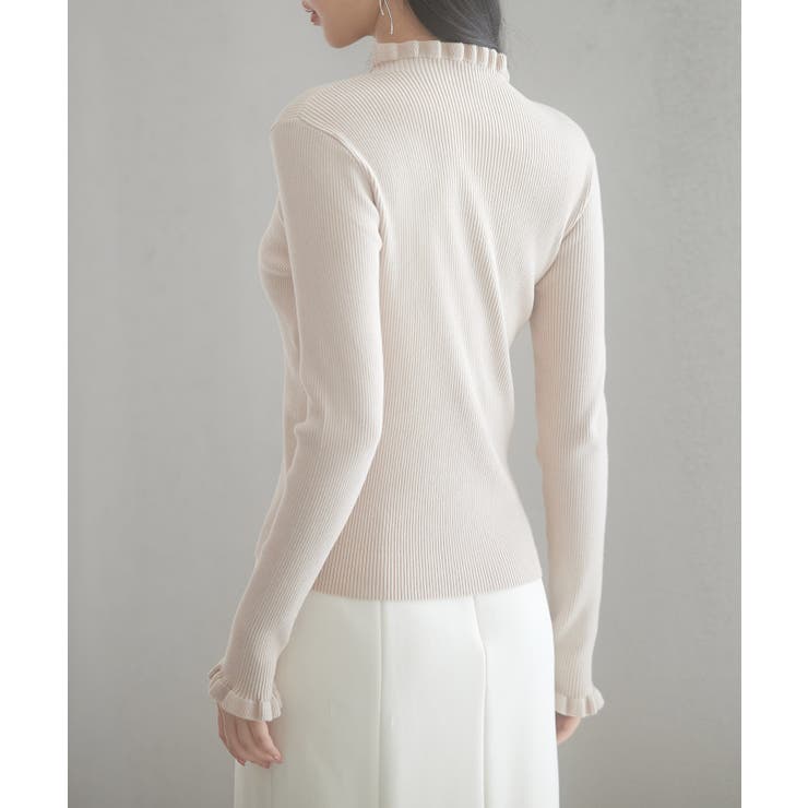 ケープカラーボレロとニット2点セット | SAISON DE PAPILLON  | 詳細画像18 