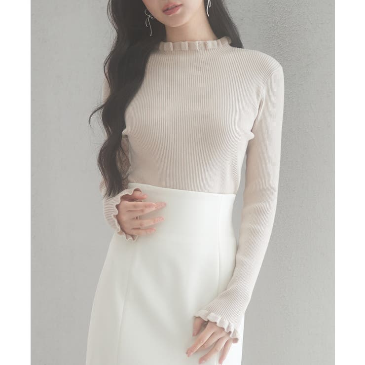 ケープカラーボレロとニット2点セット | SAISON DE PAPILLON  | 詳細画像16 