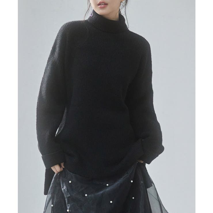 体型カバーハイネックニットプルオーバー | SAISON DE PAPILLON  | 詳細画像20 