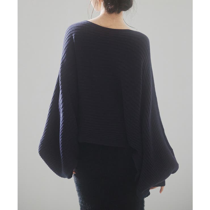 ボートネックドルマンスリーブニット | SAISON DE PAPILLON  | 詳細画像38 