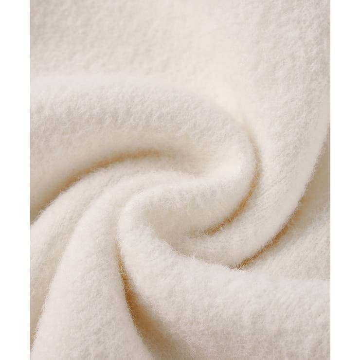 フラワーモチーフ裏起毛ニットプルオーバー | SAISON DE PAPILLON  | 詳細画像35 