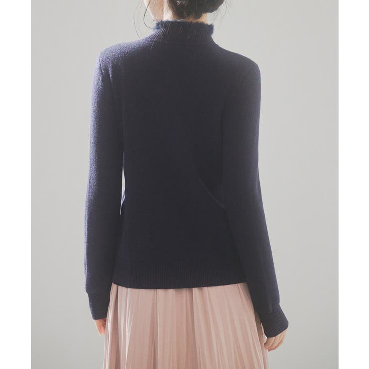 裏起毛ハイネックニットプルオーバー | SAISON DE PAPILLON  | 詳細画像14 