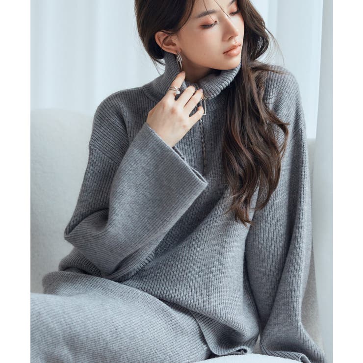 着回し拔群ニットセットアップ | SAISON DE PAPILLON  | 詳細画像10 