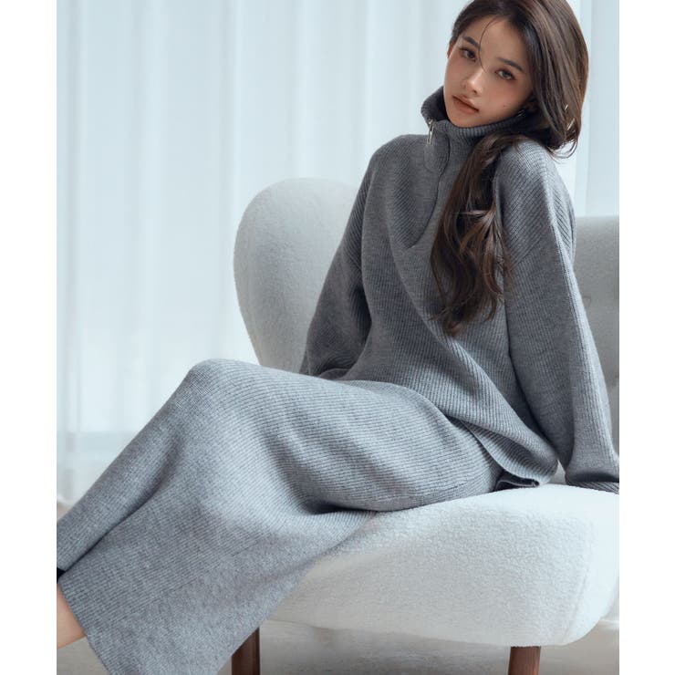 着回し拔群ニットセットアップ | SAISON DE PAPILLON  | 詳細画像4 