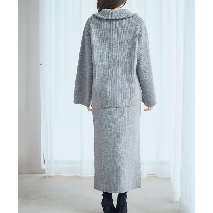 着回し拔群ニットセットアップ | SAISON DE PAPILLON  | 詳細画像5 