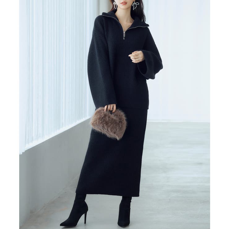 着回し拔群ニットセットアップ | SAISON DE PAPILLON  | 詳細画像18 