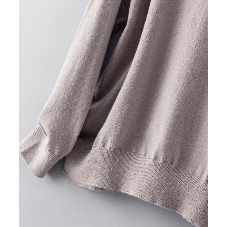 キーネックドロップショルダーニット | SAISON DE PAPILLON  | 詳細画像41 