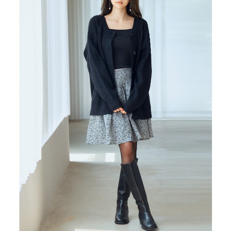 3wayケーブル編みカーディガン | SAISON DE PAPILLON  | 詳細画像13 