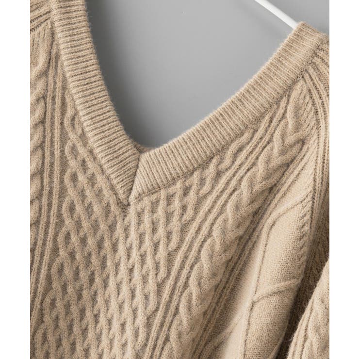 3wayケーブル編みカーディガン | SAISON DE PAPILLON  | 詳細画像43 