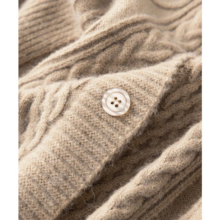 3wayケーブル編みカーディガン | SAISON DE PAPILLON  | 詳細画像45 