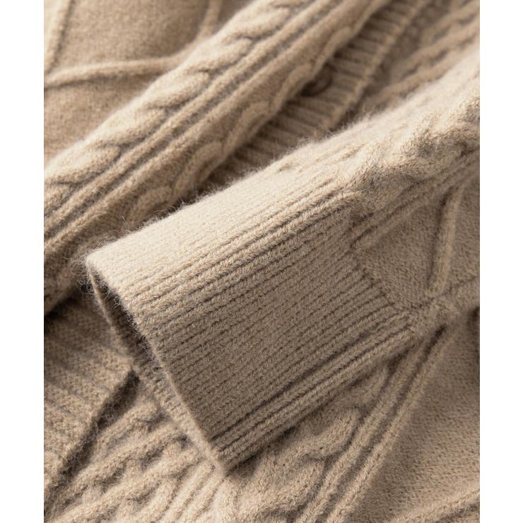 3wayケーブル編みカーディガン | SAISON DE PAPILLON  | 詳細画像46 