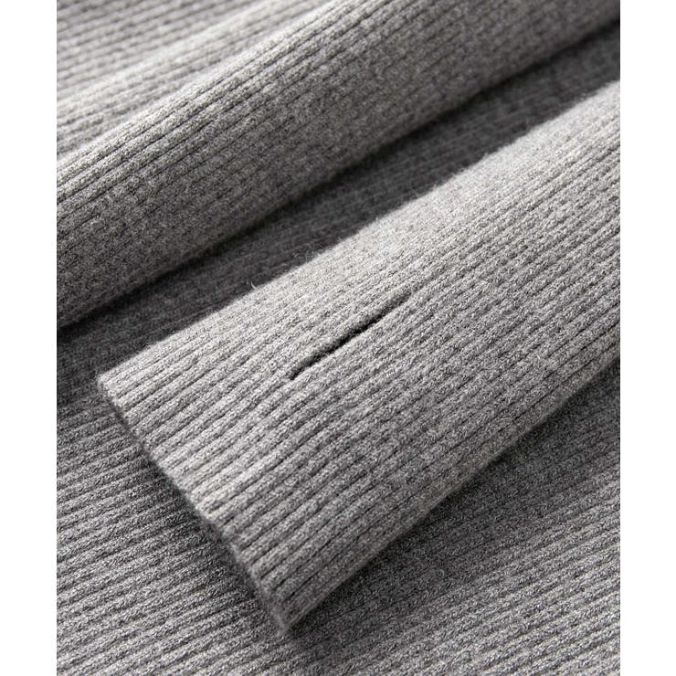 ファー襟付き2wayニットワンピース | SAISON DE PAPILLON  | 詳細画像29 