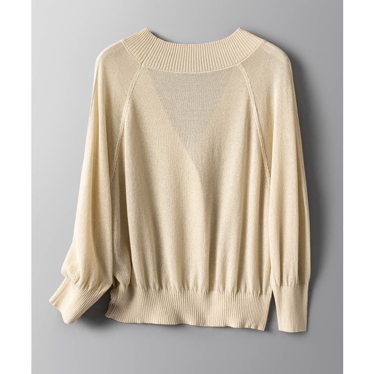 ラグランスリーブVネックカーディガン | SAISON DE PAPILLON  | 詳細画像43 