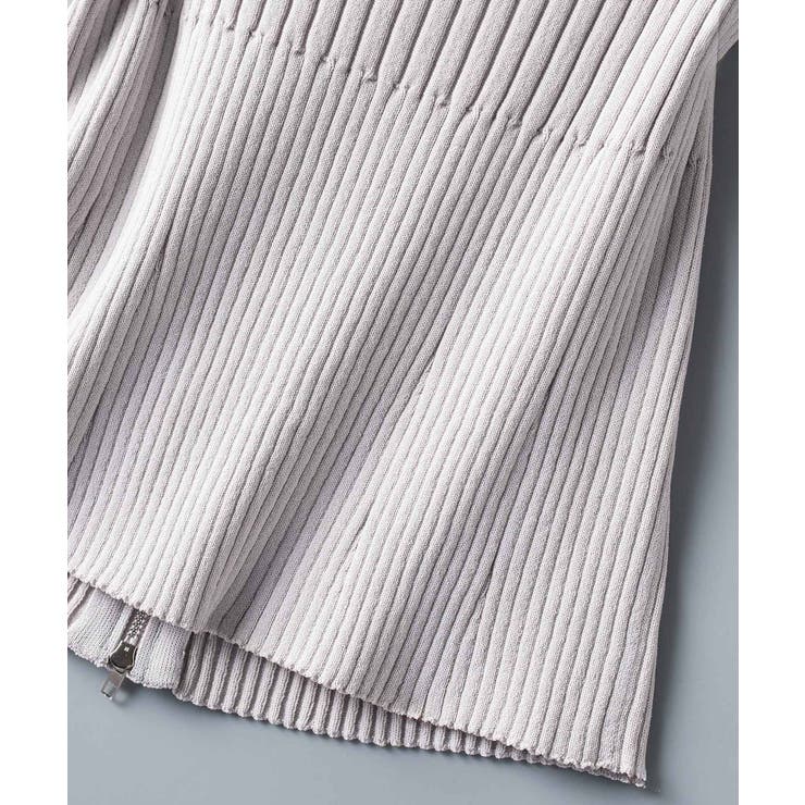 ダブルジップオフショルダーニット | SAISON DE PAPILLON  | 詳細画像38 