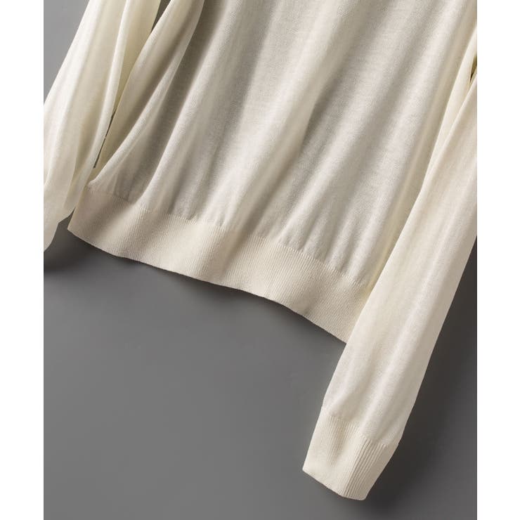 冷房・紫外線対策ニットカーディガン | SAISON DE PAPILLON  | 詳細画像25 