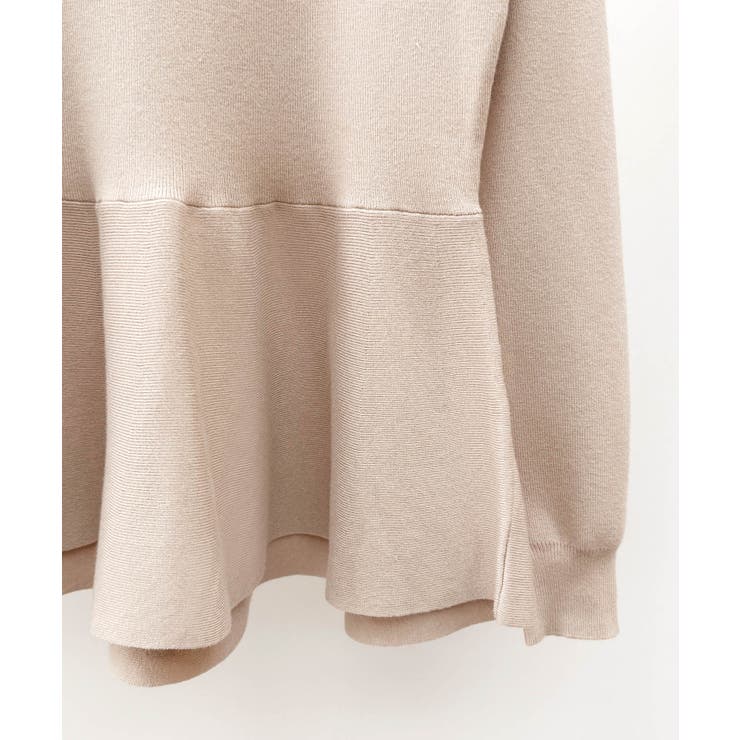 モックネックペプラムニットトップス | SAISON DE PAPILLON  | 詳細画像38 