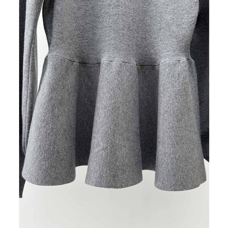 パール付きニットペプラムプルオーバー | SAISON DE PAPILLON  | 詳細画像33 