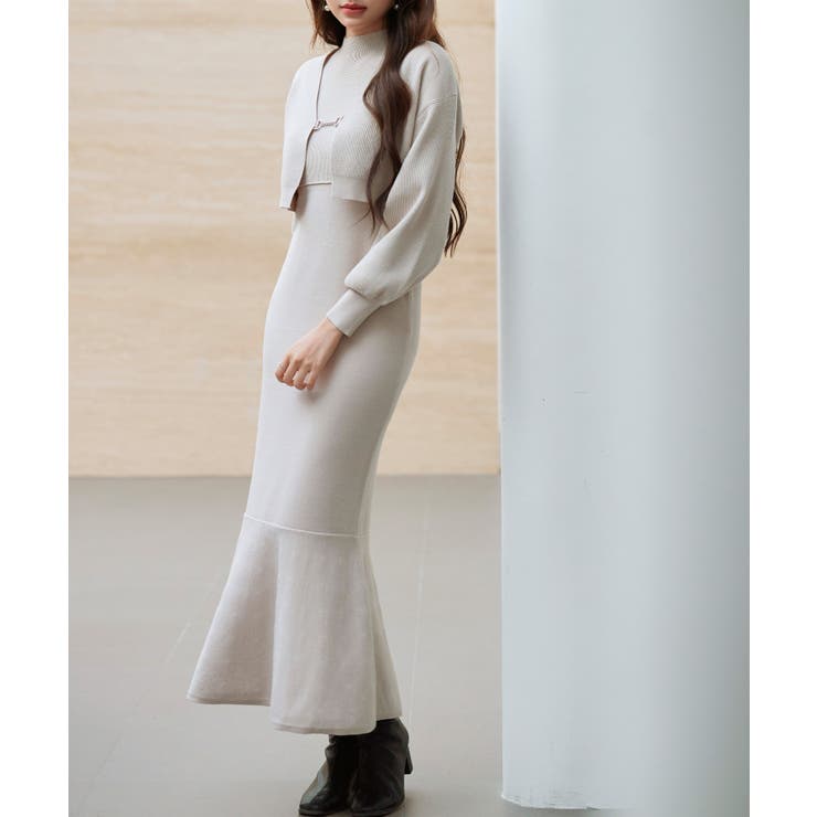 アンサンブル・マーメイドニットワンピース | SAISON DE PAPILLON  | 詳細画像5 