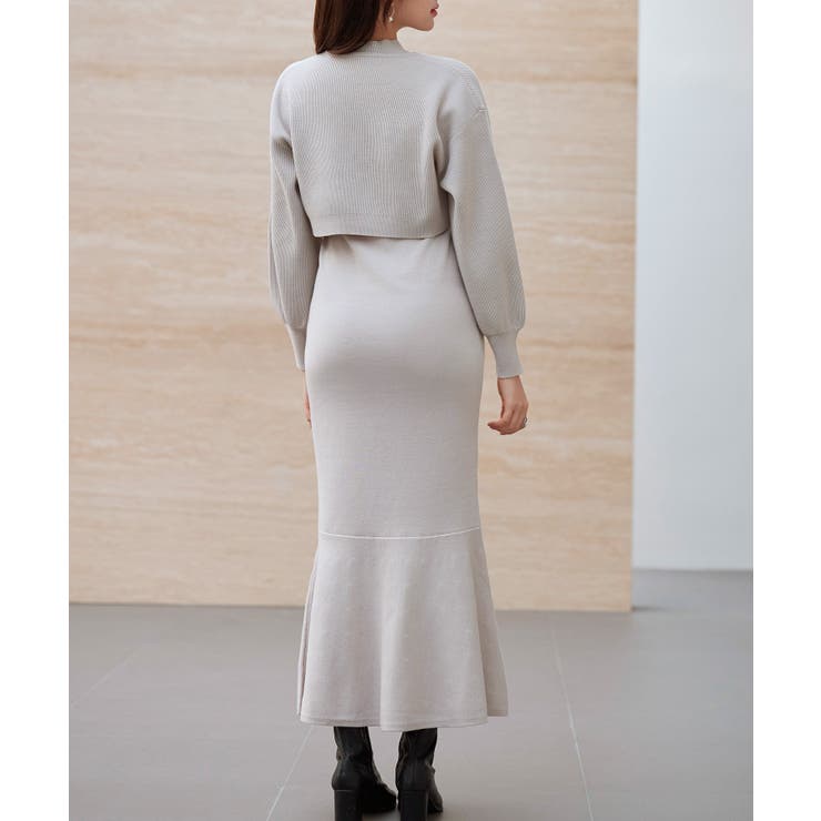 アンサンブル・マーメイドニットワンピース | SAISON DE PAPILLON  | 詳細画像7 