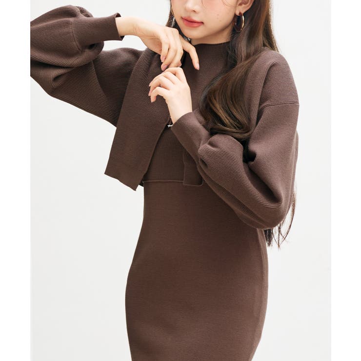 アンサンブル・マーメイドニットワンピース | SAISON DE PAPILLON  | 詳細画像19 