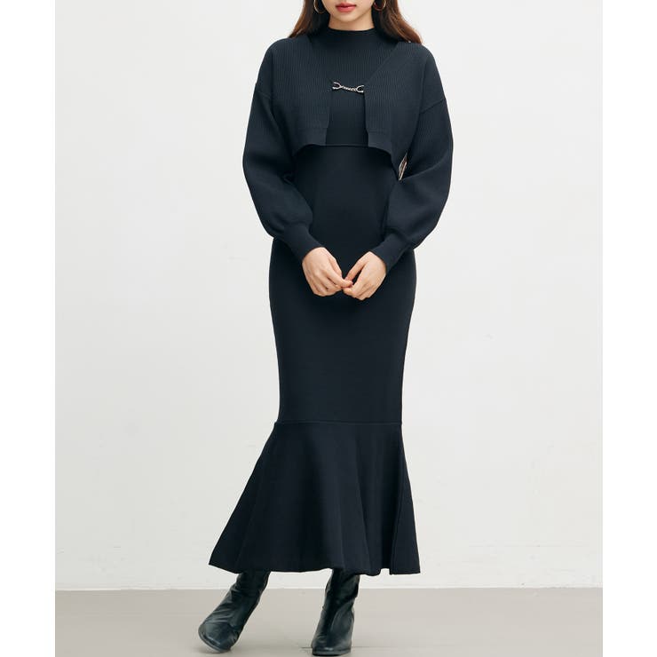 アンサンブル・マーメイドニットワンピース | SAISON DE PAPILLON  | 詳細画像24 