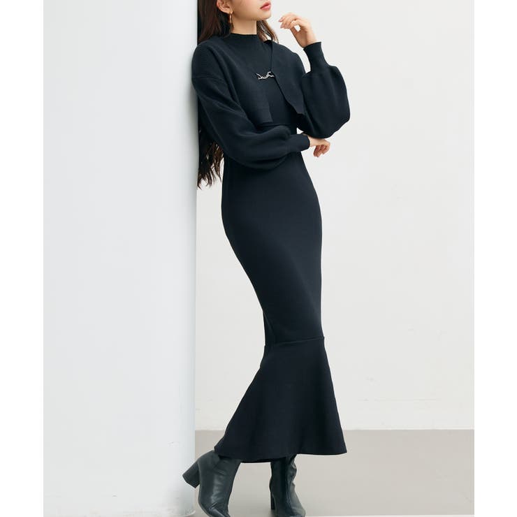 アンサンブル・マーメイドニットワンピース | SAISON DE PAPILLON  | 詳細画像26 