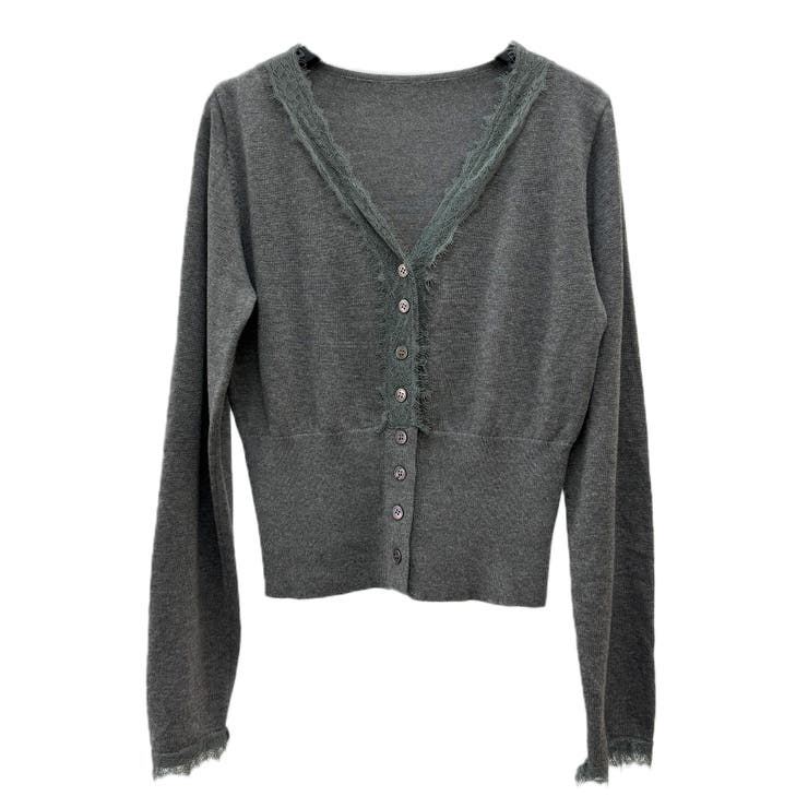 ハイウエストショート丈ニットカーディガン | SAISON DE PAPILLON  | 詳細画像22 