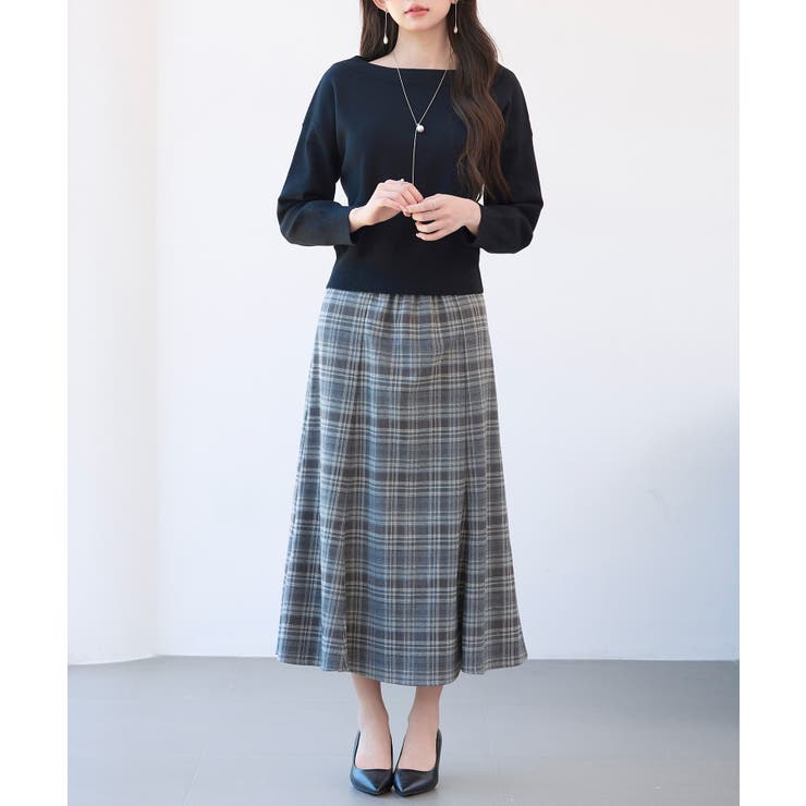 オフショルダー 長袖 ニットトッブス | SAISON DE PAPILLON  | 詳細画像38 