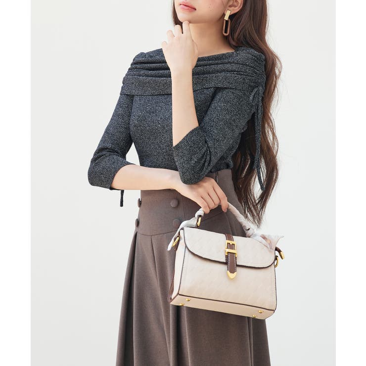 オフショルダーニットトップス | SAISON DE PAPILLON  | 詳細画像18 