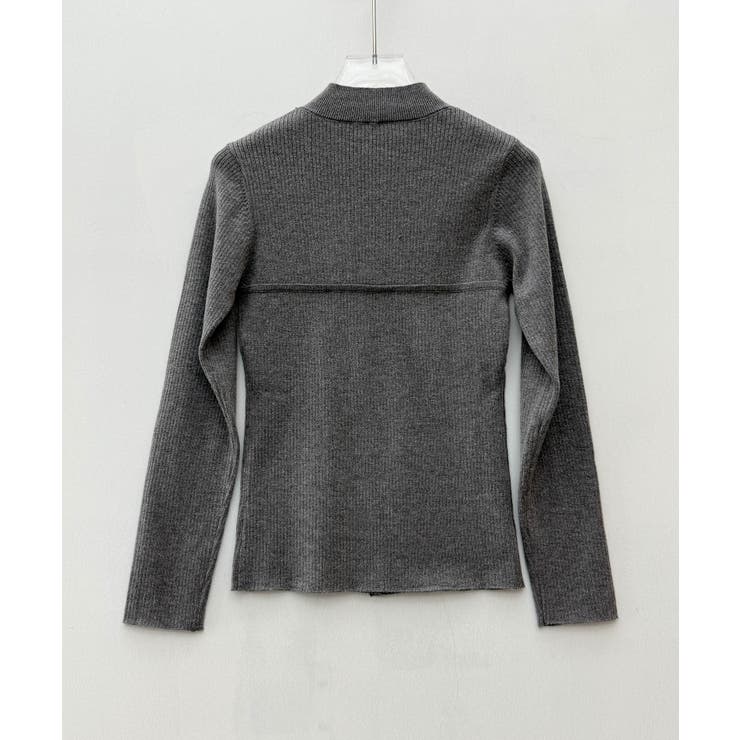 ビスチェ風リブ編みニットトップス | SAISON DE PAPILLON  | 詳細画像30 