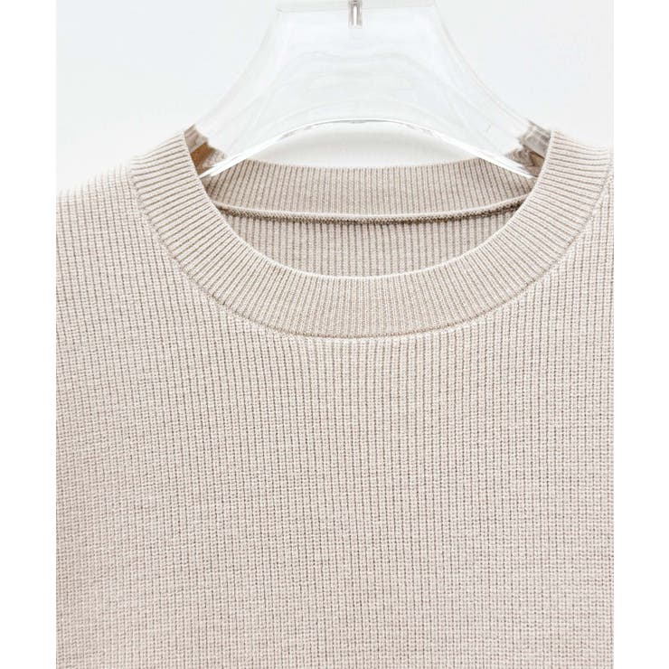 異素材フリルバルーンペプラムニットトップス | SAISON DE PAPILLON  | 詳細画像26 