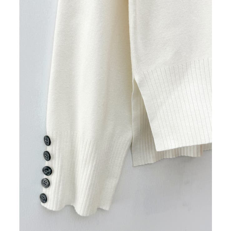 ドロップド・ショルダーショート丈セーター | SAISON DE PAPILLON  | 詳細画像40 