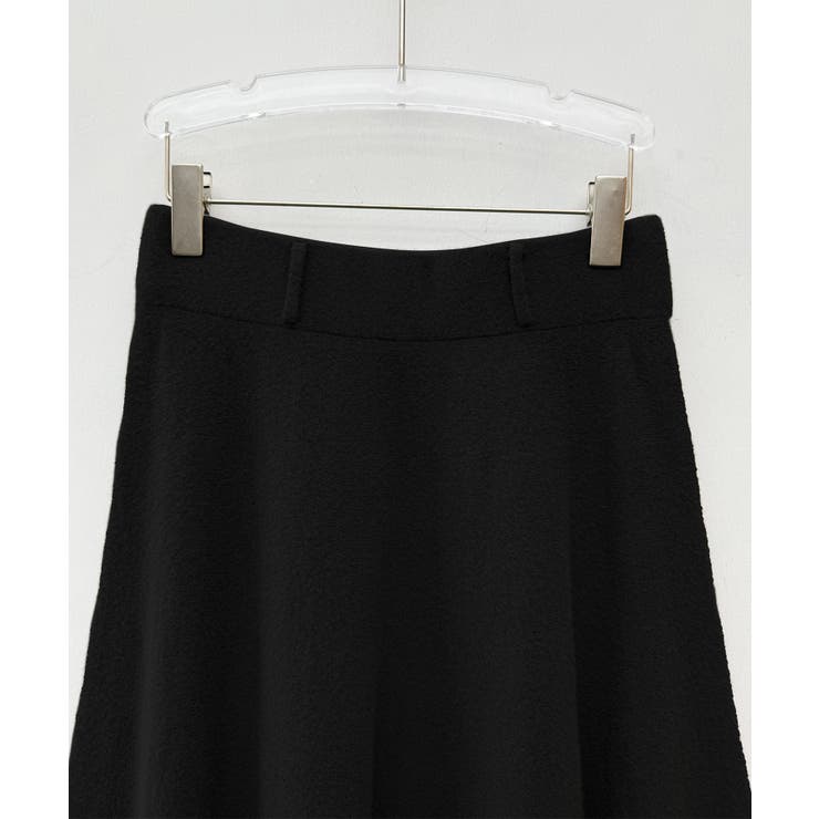 ベーシックレーヨン混ニットフレアスカート | SAISON DE PAPILLON  | 詳細画像17 