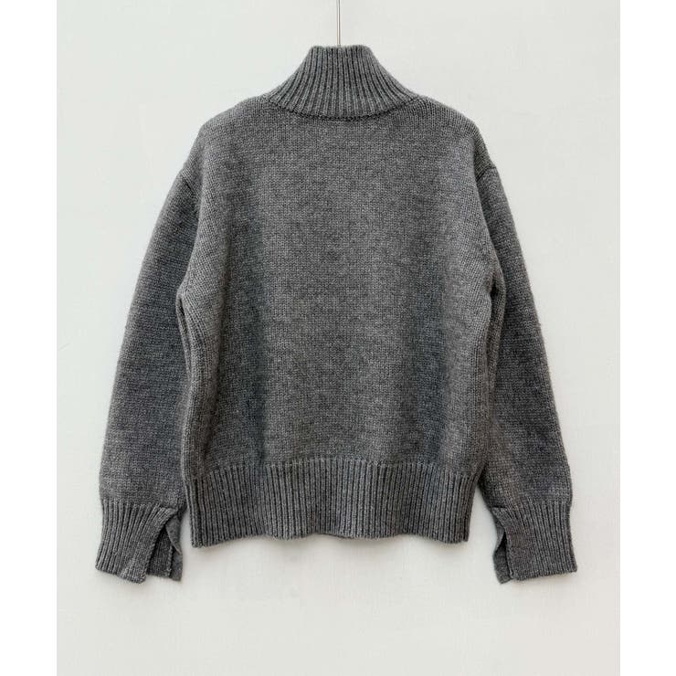 ニットオープンフアスナーブルゾン/セーター | SAISON DE PAPILLON  | 詳細画像20 