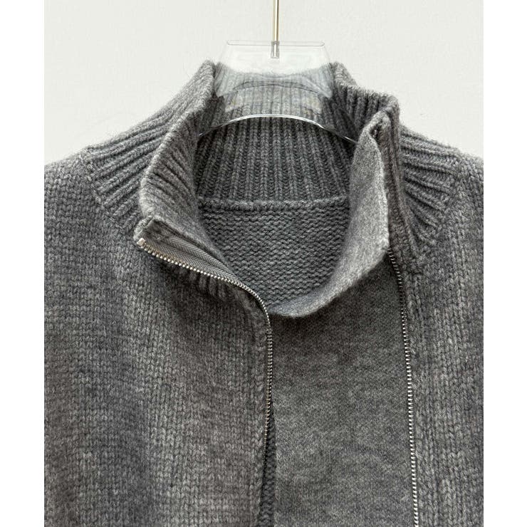 ニットオープンフアスナーブルゾン/セーター | SAISON DE PAPILLON  | 詳細画像21 