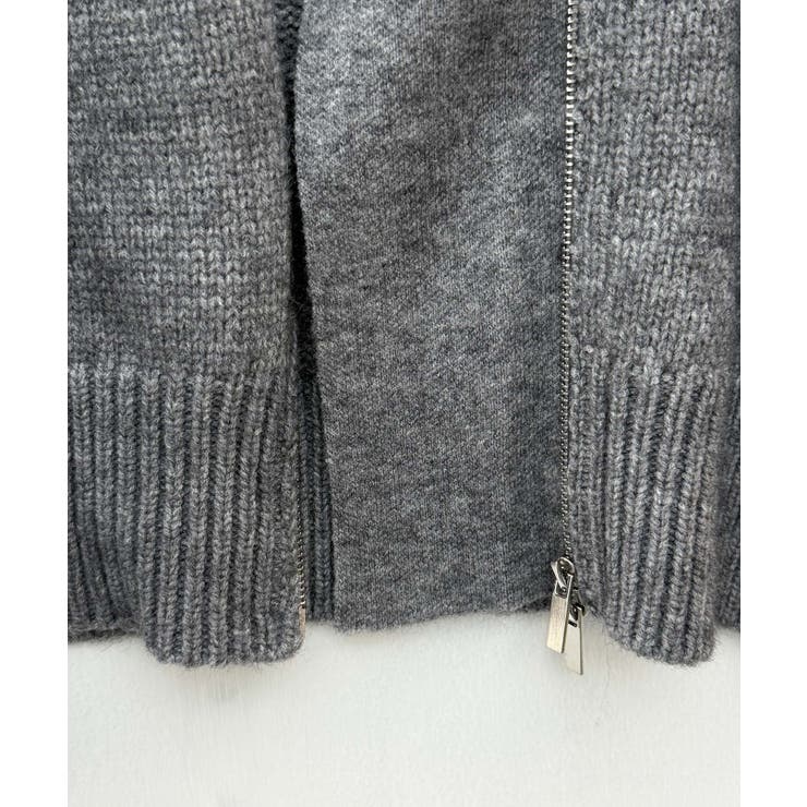 ニットオープンフアスナーブルゾン/セーター | SAISON DE PAPILLON  | 詳細画像24 