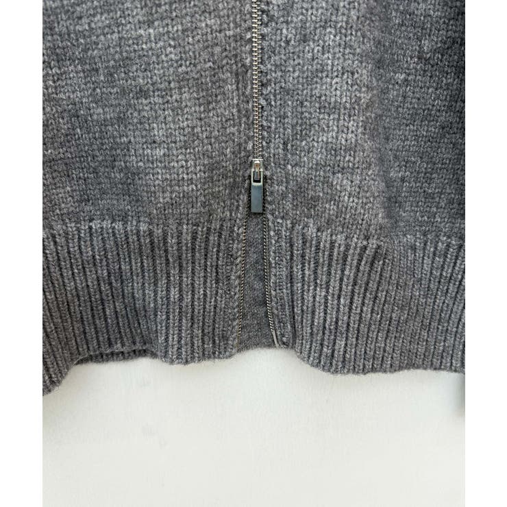 ニットオープンフアスナーブルゾン/セーター | SAISON DE PAPILLON  | 詳細画像25 