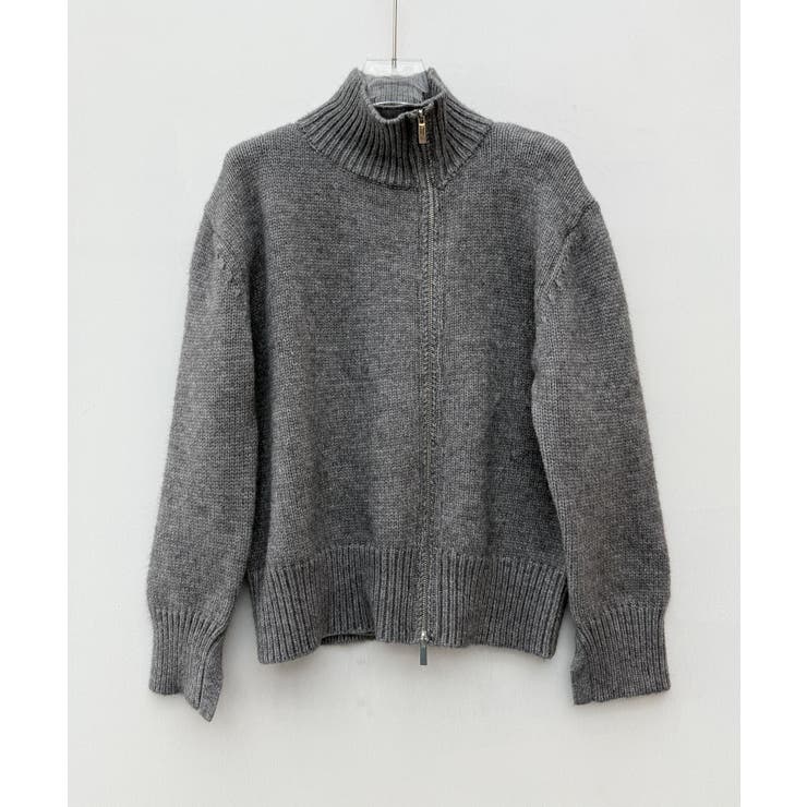 ニットオープンフアスナーブルゾン/セーター | SAISON DE PAPILLON  | 詳細画像19 