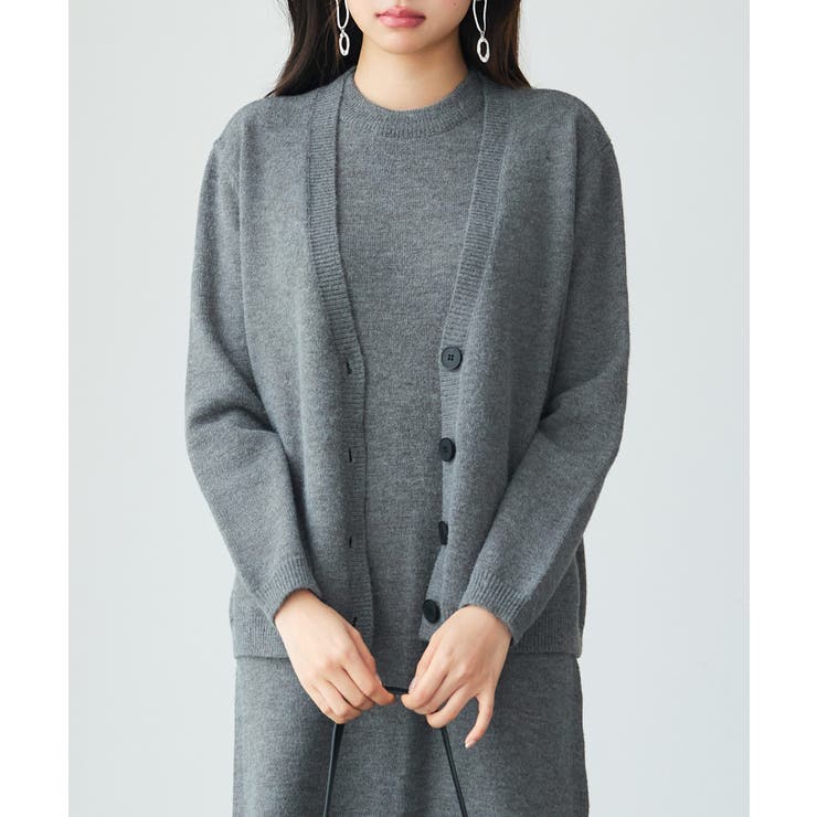 ワンピーとカーディのニットセットアップ/アンサンブル | SAISON DE PAPILLON  | 詳細画像45 